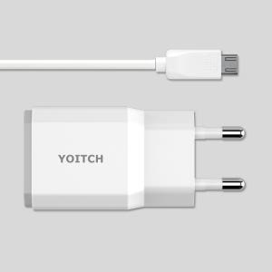 요이치 제우스 고속 USB 충전기 QC 3.0 마이크로5핀 100CM