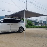 휴고 정품 차량용 어닝 AN-300, 자동차 어닝, 그늘막 2.5x3m, PU코팅