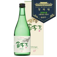 [2019년 청와대 설 선물세트 선정] 박흥선 명인 솔송주 13도 700ml