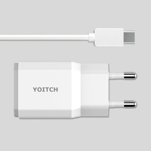 요이치 제우스 고속 USB 충전기 QC 3.0 C타입 100CM