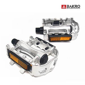 알루미늄 자전거 페달 VP-500(실버) MTB 평 패달 교체 부품 용품