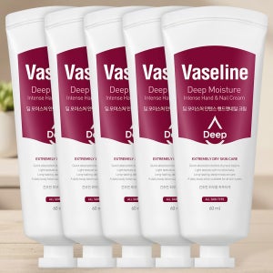 바세린 핸드크림 60ml 5개 퍼퓸 핸드로션 선물세트 유치원 어린이집 답례품