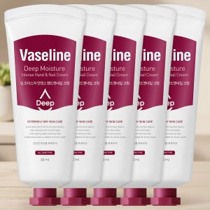 바세린 핸드크림 60ml 5개 향기좋은 퍼퓸 핸드로션 선물세트 유치원 어린이집 답례품