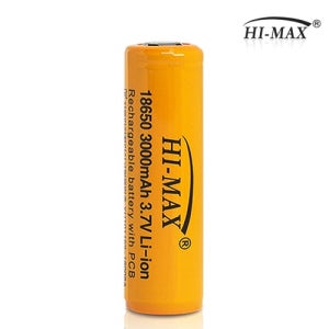 하이맥스 18650 리튬이온 충전지 3000mAh 배터리 HI MAX 충전 배터리