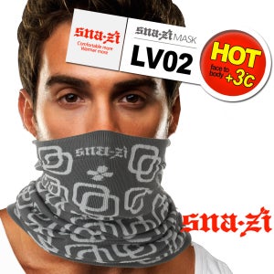 SNAZI 겨울용 멀티마스크 SN LV02 GY