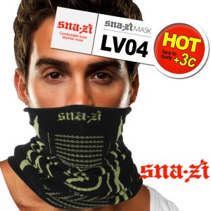SNAZI 겨울용 멀티마스크 SN LV04 BKYE
