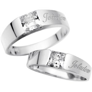 종로 주얼리 전문점 [러블리주얼리]CF45711 이모젠 화이트 이니셜/14K커플링/평생A/S/커플링반지/이니셜공짜/정품 GOLD / 공장직영 / 파격 SALE / 종로매장