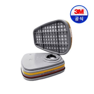 3M 마스크 필터 정화통 방독필터 6003K (2개입)