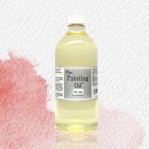 플러스 페인팅오일 270ml 1L 4L 유화보조제 빠른건조제