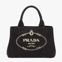 [해외직구] PRADA 프라다 더블 루프 패브릭백 sac porté main