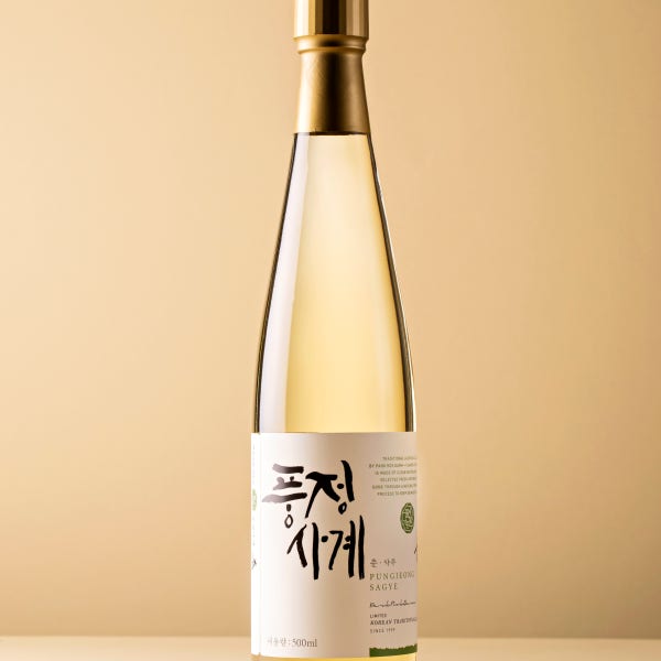 풍정사계 춘 15도 500ml 한미정상회담 만찬주 전통주 약주