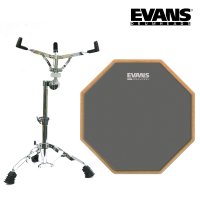 EVANS 에반스 리얼필 연습패드12인치-스탠드포함