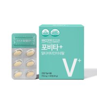 에이팜건강 쁘띠앤 포비타 멀티비타민 750mg x 60정