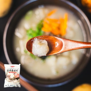 감자옹심이 노밀가루 수제비 비건음식 냉동식품 강원도 대용량