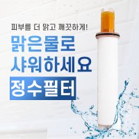 클린펌 비타민 샤워기 녹물제거 석회수 필터