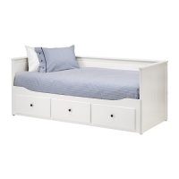 [이케몰] 이케아 HEMNES 헴네스 데이베드프레임+서랍3, 화이트 (703.493.27)