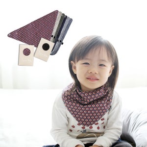 소아베 유아동 키즈 오가닉 면 스카프빕 6종 턱받이 침받이 겨울 목도리