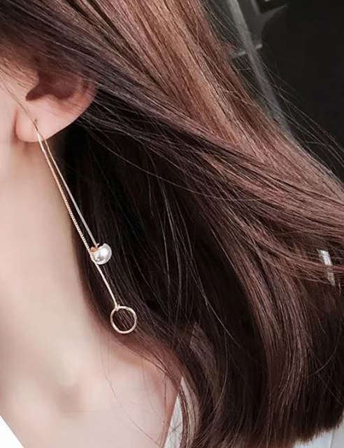 <b><p>Two Pearl gold silver Long One li Snake chain</p></b><b><p>ツーウェイ 真珠 ゴールド シルバー ロング 二行 ベムジュル チェーン ドロップ</p></b><br /><br /><p align='center'>