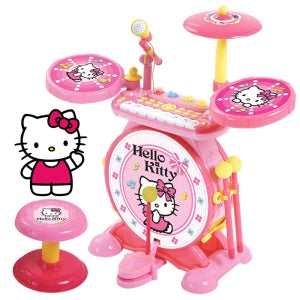 가가 헬로키티 뮤직 플레이세트 어린이드럼 유아 아기 드럼장난감