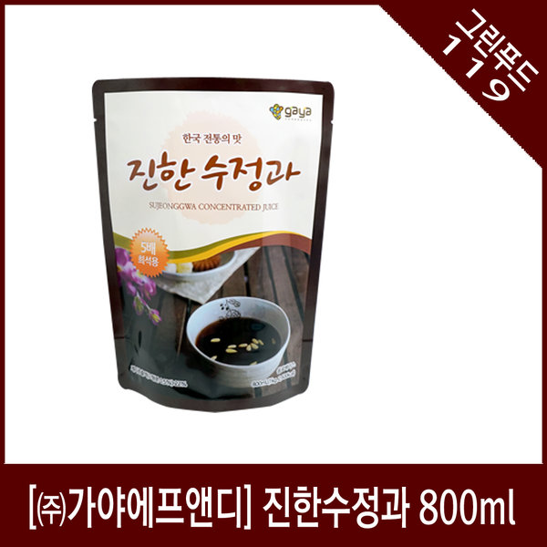 가야에프앤디 진한수정과 수정과 수정과원액