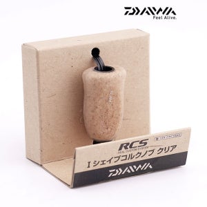 다이와 RCS i형 코르크 튜닝 핸들 노브 1개입 SLPW 클리어