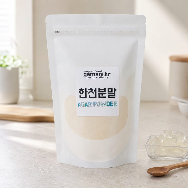 가마니 한천 가루 분말