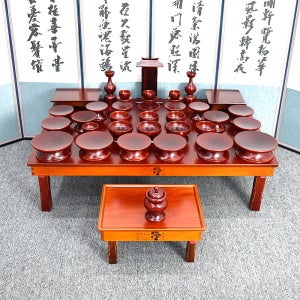 남원은행공방 물푸레 제기세트 37p 제사그릇 국내산 남원제기