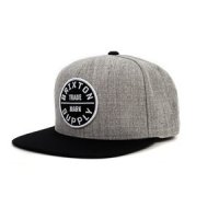 브릭스톤오스 스냅백OATH III SNAP BACKLIGHT HEATHER GREY/BLACK