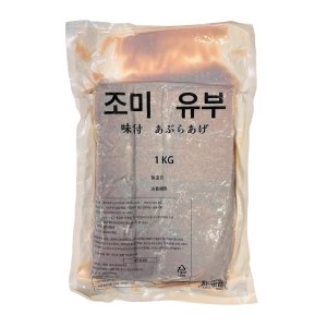 덕인 푸유 대왕 사각 조미 유부 40매1kg