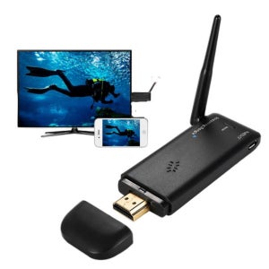 넥스트유 미라캐스트 무선 미러링 어댑터 스마트폰 TV 연결 HDMI 수신기