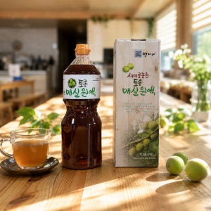 2년숙성 황매실원액 1.5L 1병 직접재배 매실액기스매실청 새미골농원