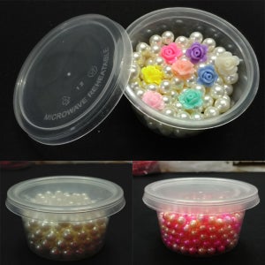 슬라임통 용기 보관통 케이스 플라스틱 액체괴물 100ml