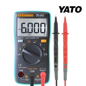 야토 휴대용 멀티 디지털테스터기 ZT102 온도계겸용