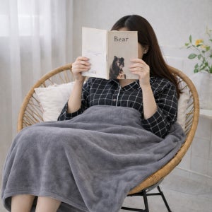 성진의료기 전기담요 무릎 극세사 이불 사무실 휴대용 SJ-033