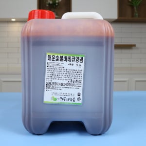 뫼루니식품 매운숯불바베큐양념 매운맛 10KG 숯불바베큐소스 불족소스