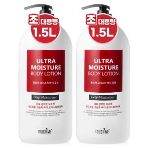 대용량 바디로션 대일리 1500ml 2개 향좋은 끈적임없는 남자 여자 터치미 보습제