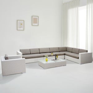 레이 소파세트 알루미늄 야외용 라탄 테라스 카페 정원 소파 아웃도어 의자 야외 테이블 세트