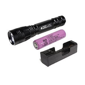 블랙울프 L2 LED 후레쉬 손전등 자전거라이트 전조등 미니노줌세트 LC 858A