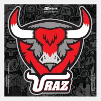 [그래피커] 22-URAZ-Sticker-01 슈퍼카 울트라 엔진 들소 헬스 스노우보드 헬멧 여행가방 자전거 자동차 오토바이 노트북 롱보드 돌돌 디자인 캐릭터 튜닝 스티커 스킨