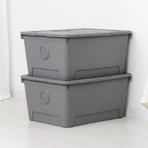 대용량 도트 리빙박스 110L 2P