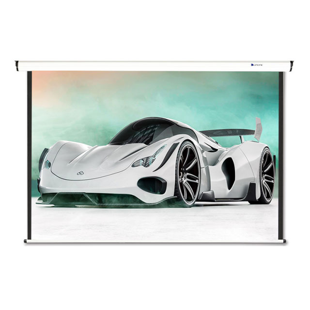 윤씨네 전동스크린 가정용 무선 자동 빔프로젝터 빔스크린 노출형 V-EV80