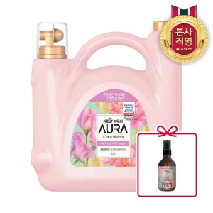 아우라 윌유메리미 대용량 섬유유연제 5.5L+특별증정(아우라 알콜리크 멀티퍼퓸 150ml 피치향)