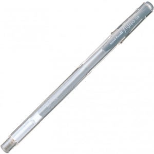1500 미쓰비시 유니볼 시그노 스탠다드 볼펜 0.8mm 낱개 - UM-100 - 26.silver