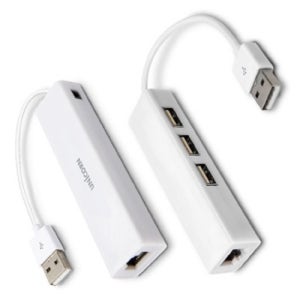 USB 랜포트 노트북 PC 연결 유선랜 3포트 허브 랜카드 아답터 잭