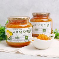 고흥유자로 만든 고흥 유자차, 유자청 1kgx2병