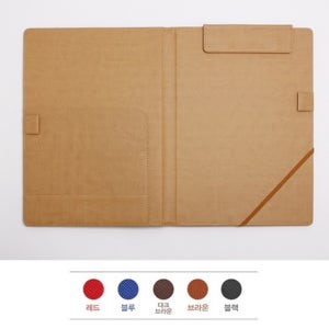 바이어미팅 업무진행 문서화일 서류철 계약서 파일철 자석클립홀더 영업사원 서류화일