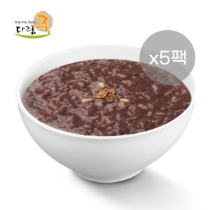 다림죽 동지팥죽 500g, 5팩