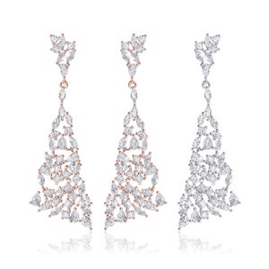 SUMMER  SALE★연예인 다수 착장 14k ★ 샹들리에 연예인 귀걸이 EA0612