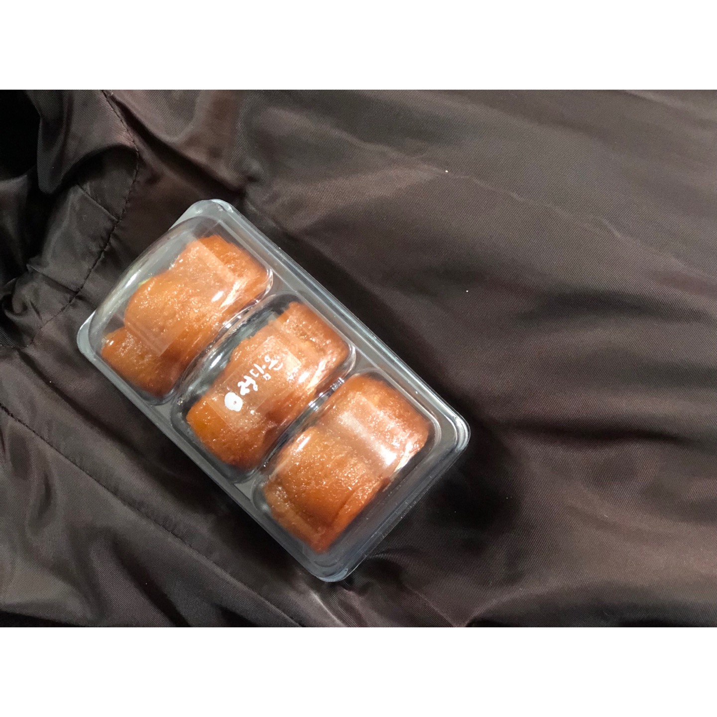 정담은 꽃 약과 장인 명인 수제 한과 맛보기 3개입