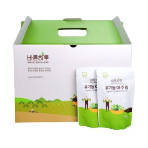 단비농원 국내산 직접재배 유기농 바른하루 여주즙60포 진액 엑기스